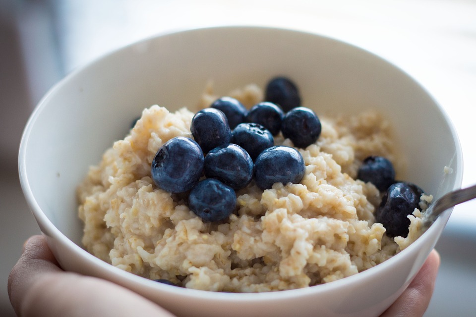 Blueberry Oatmeal weight loss meal plan